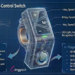 Outdoor Fingerprint Ride-Control Switch