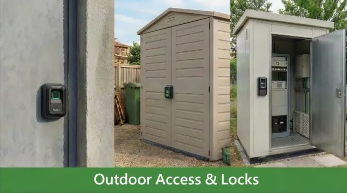 outdoor access and locks